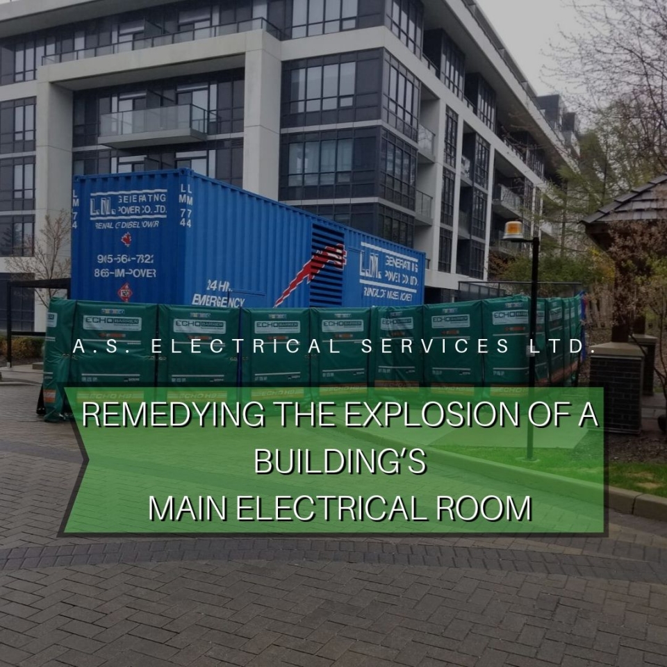 Remedying the Explosion of a Building’s Main Electrical Room