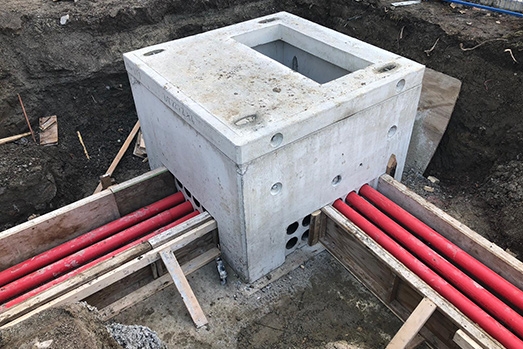Electrical Duct Bank Installation