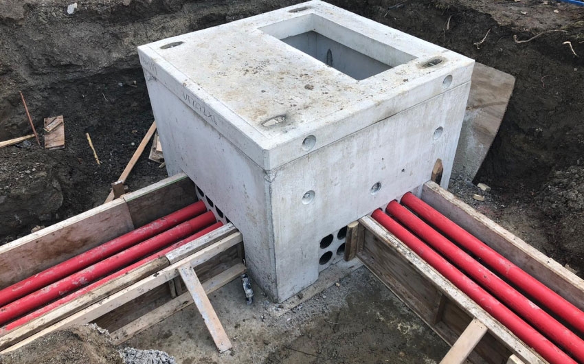 Electrical Duct Bank Installation